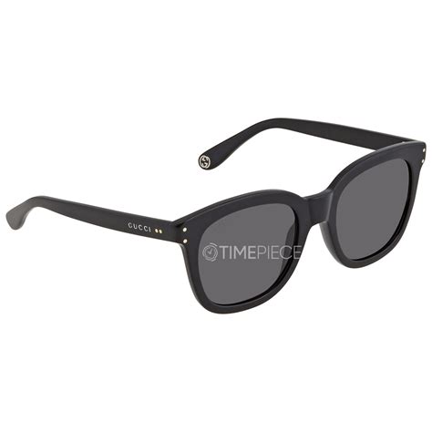 Gucci Grey Square 52mm Sunglasses GG0571S